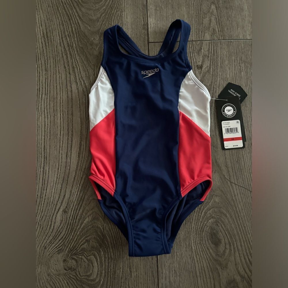 Speedo girls one piece swim suit